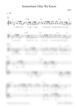 Somewhere Only We Know (Keane)