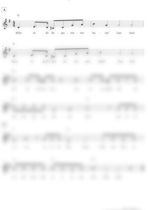 Hörst du die Regenwürmer husten?